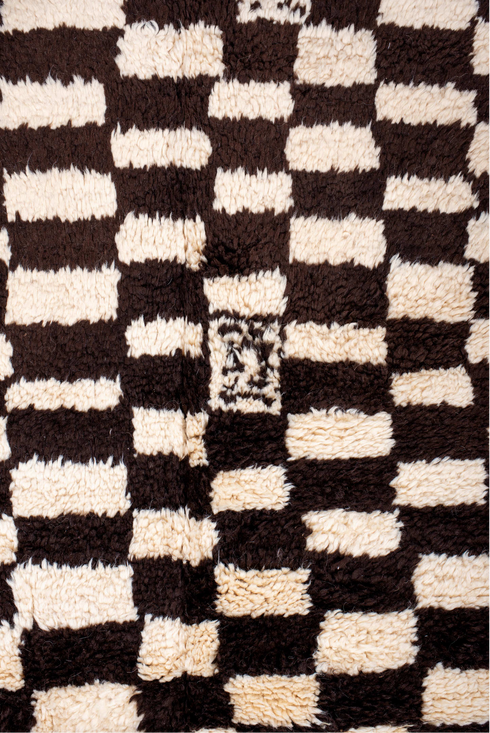 Vintage Moroccan Area Rug (7' x 9')